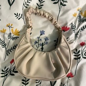Mango Cream Purse with Removable Strap
